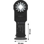 Погружное пильное полотно PRO AIZ 32 BSPIB 32х50 мм BOSCH 2608669070