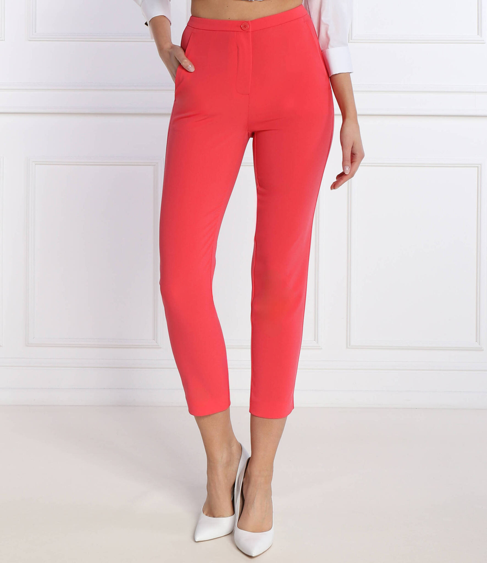 Брюки-сигареты Patrizia Pepe - коралловый(8P0585 A6F5)