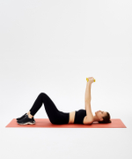 Гантель виниловая DB-101 0,5 кг, желтый