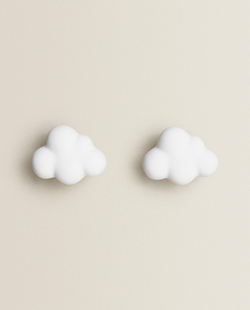 Мебельная ручка Zara Home, 3.5х3.6х4.5 см, керамика, 2 шт., 6632/555