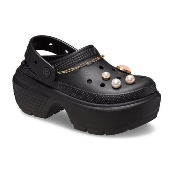 Crocs Сабо Черные Женские