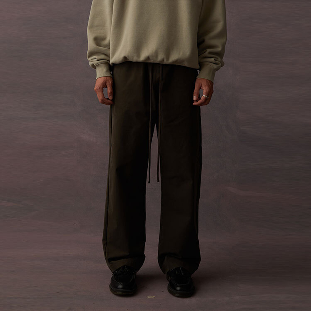 Штаны Fear of God Essentials SS23 LS Relaxed Trouser Off-Black, 130BT222080F