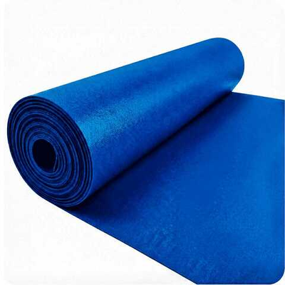 Синяя ПВХ ткань