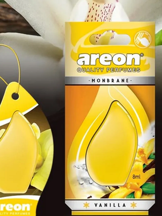 Ароматизатор гелевый AREON Monbrane   Ваниль/Vanilla 704-AMB-02-ЧЗБ