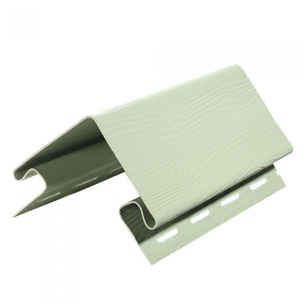 Сайдинг угол Наружный салатовый 3050мм FineBer Classic Color