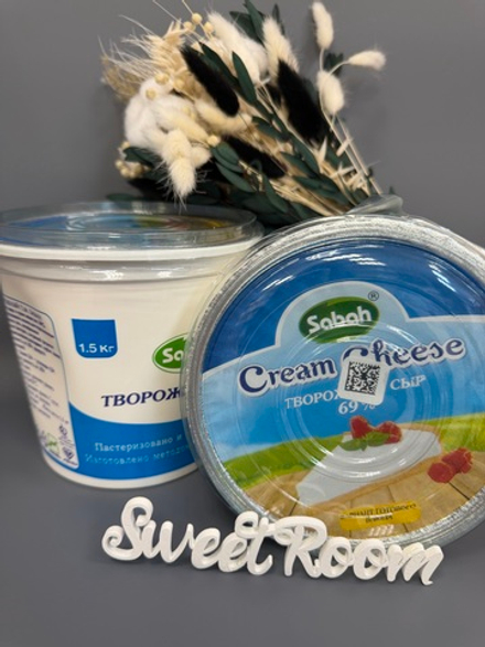 Сыр творожный 69% ТМ "Sabah" ведро 1,5кг