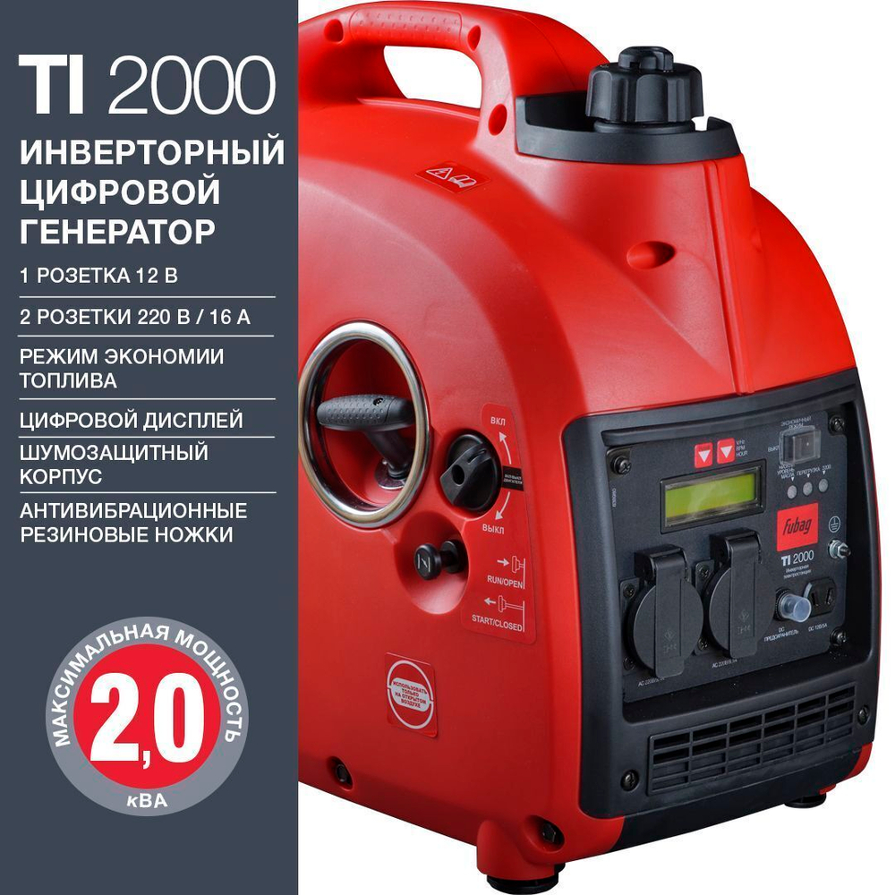 Бензиновый генератор FUBAG TI 2000
