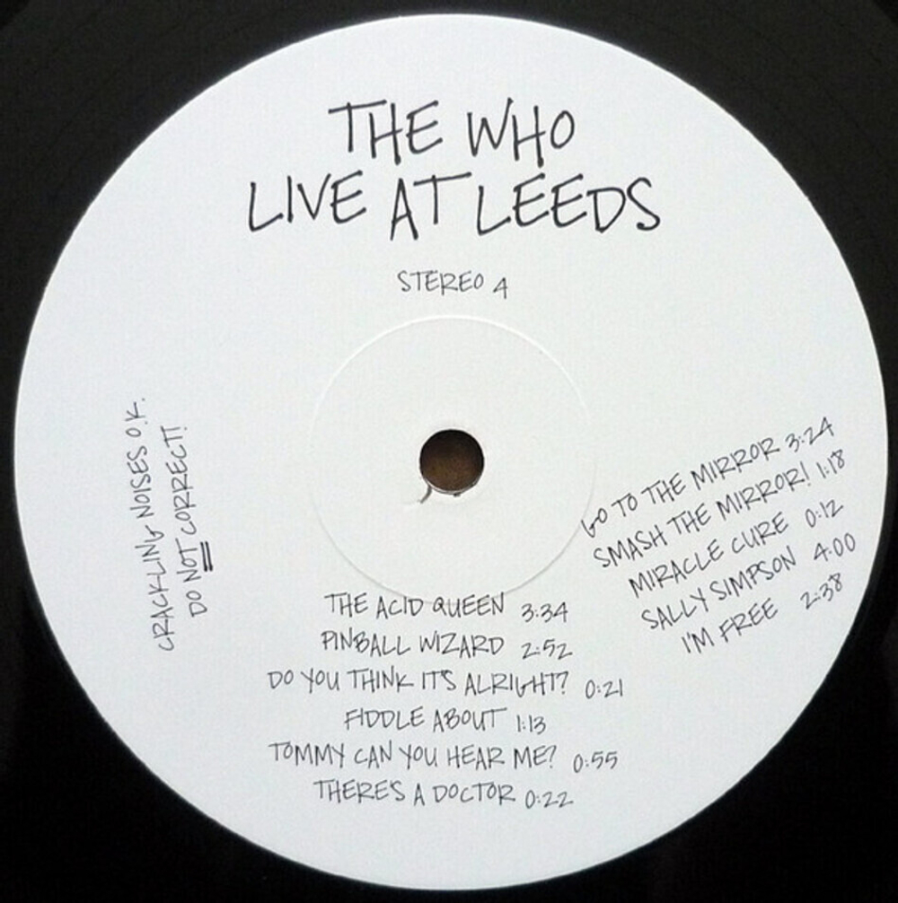 The Who / Live At Leeds (Deluxe Edition)(3LP)