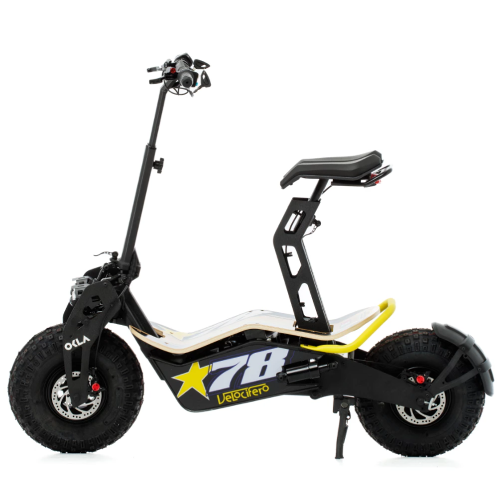 Электросамокат Velocifero MAD 2000W (NO.78) с сиденьем