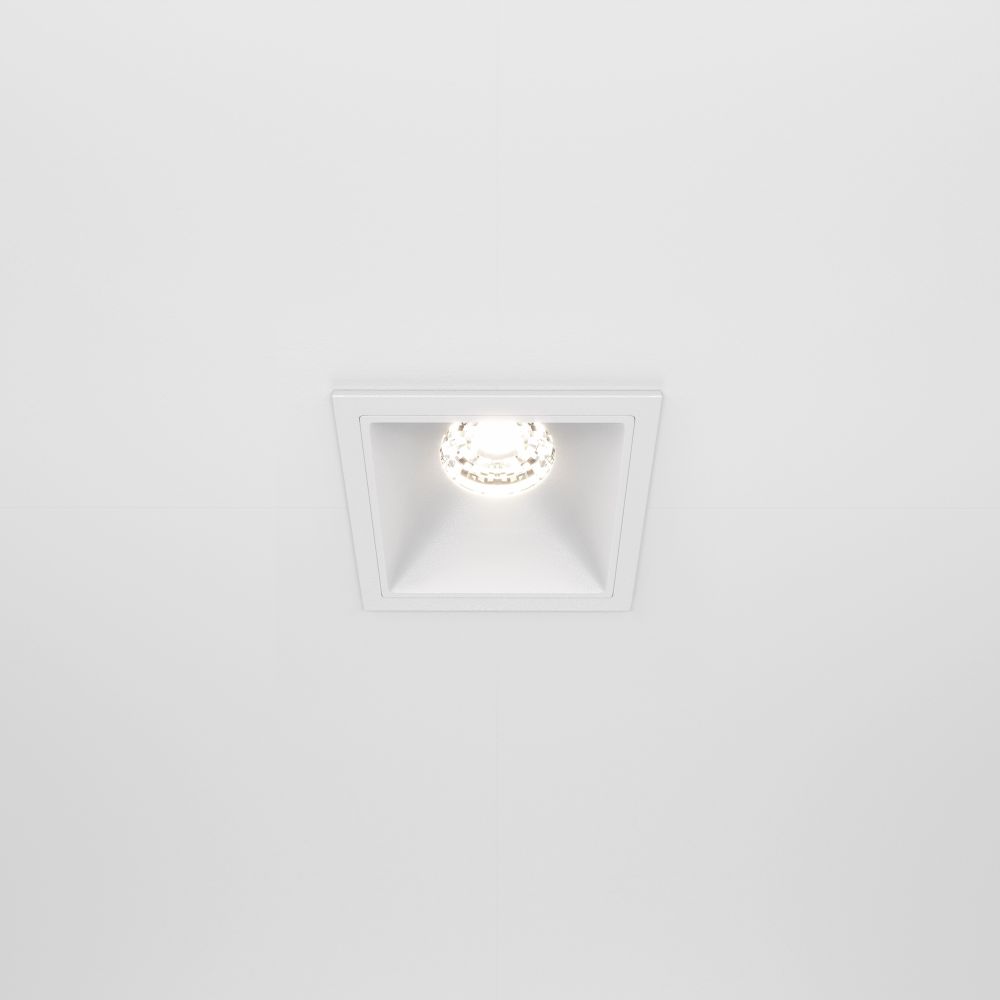 Модульный встраиваемый светодиодный светильник Maytoni Alfa LED DL043-01-10W4K-SQ-W