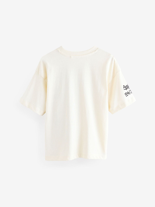 Футболка для мальчика Next E45-696, Молочный