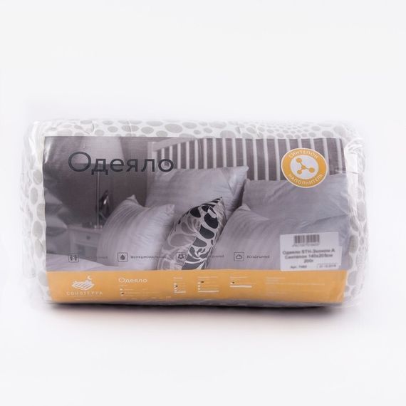 Одеяло всесезонное, размер 172х205 см,цвет МИКС, синтепон