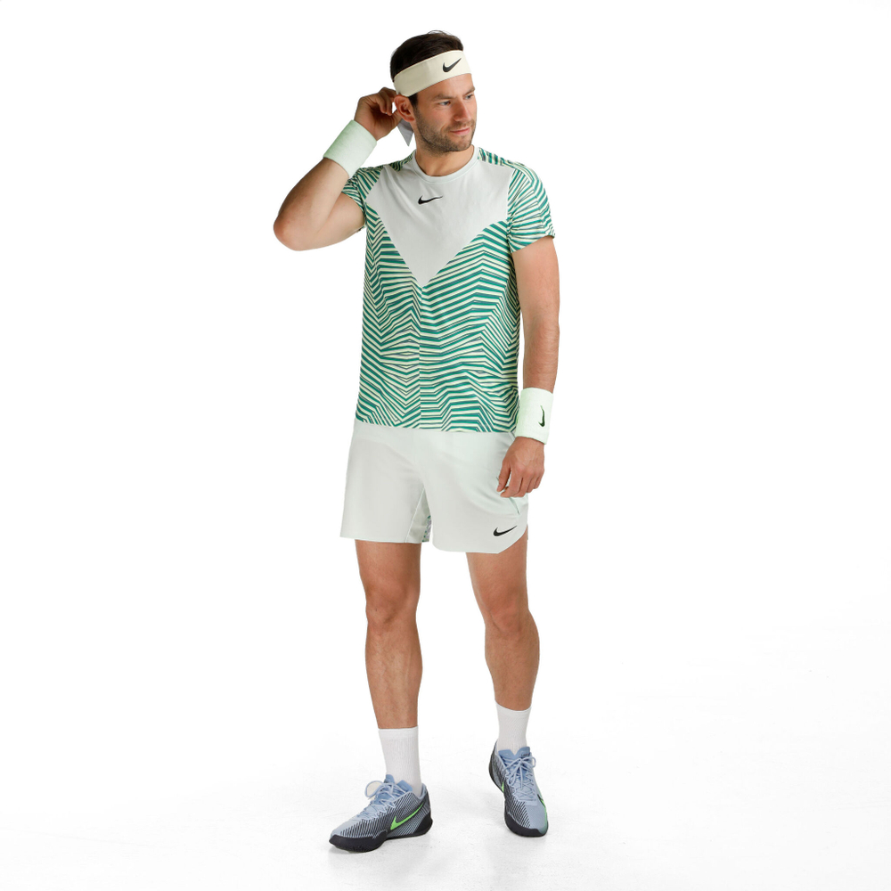 Мужское теннисное поло Nike Dri-Fit Court Slam RG T-Shirt Men - Mint, Green