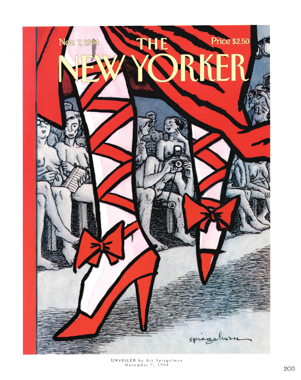 Постер журнала The New Yorker 07-11-1994, односторонний