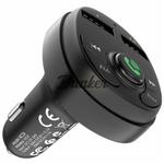 MP3 FM Modulator Borofone BC26, 2USB 2,1А, Bluetooth-гарнитура, черный