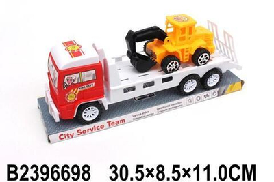 Автовоз ин. 30см +спецтехника, ПК 2082