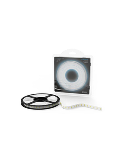 Лента светодиодная Black 2835/120-SMD 6.5Вт/м 5000К холод. бел. IP20 600лм/м 24В (блист.5м) GAUSS 312000265