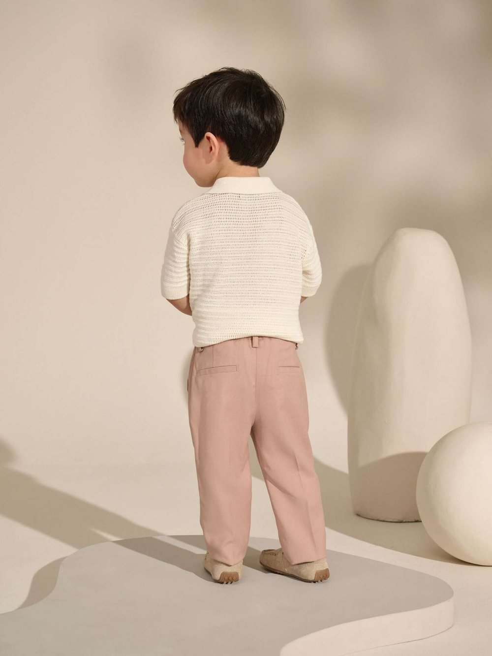 Брюки для мальчика Next E51-783, Розовый