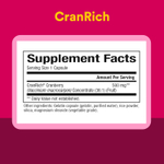 Natural Factors, CranRich®, концентрат клюквы, суперсила, 500 мг, 90 капсул