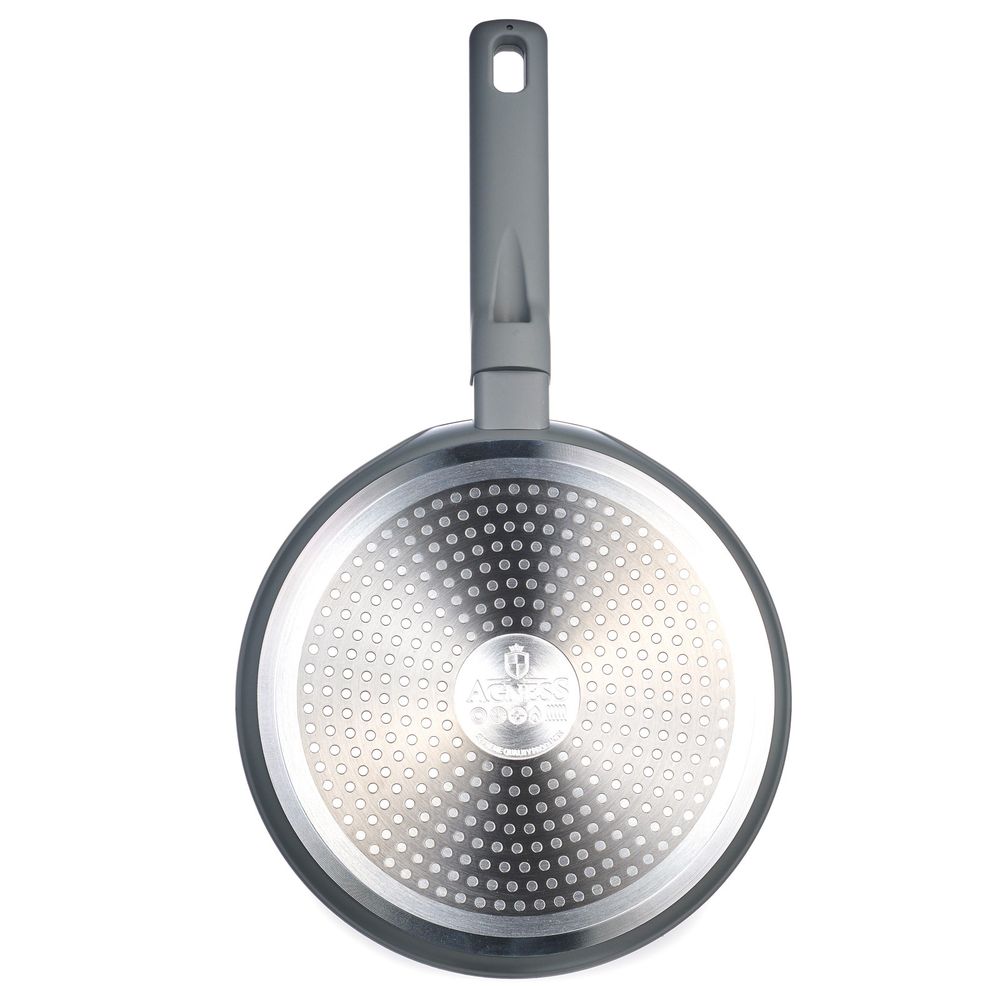 СКОВОРОДА БЛИННАЯ С АНТИПРИГАРНЫМ ПОКРЫТИЕМ PFLUON MARBLE, 22*4,3 СМ