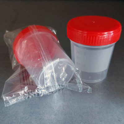 Сосуд-контейнер д/мочи пласт.120мл, стерил., градуир., с крышкой, Пластилаб, шт.