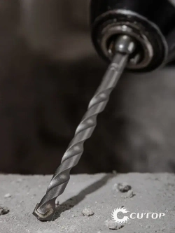 Сверло по бетону ударное 6 х 100 мм, трехгранный хвостовик