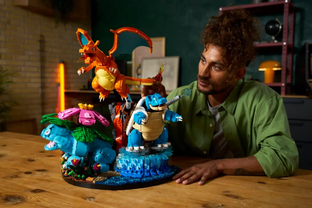 Конструктор LEGO Pokemon 72153 Venusaur, Charizard and Blastoise