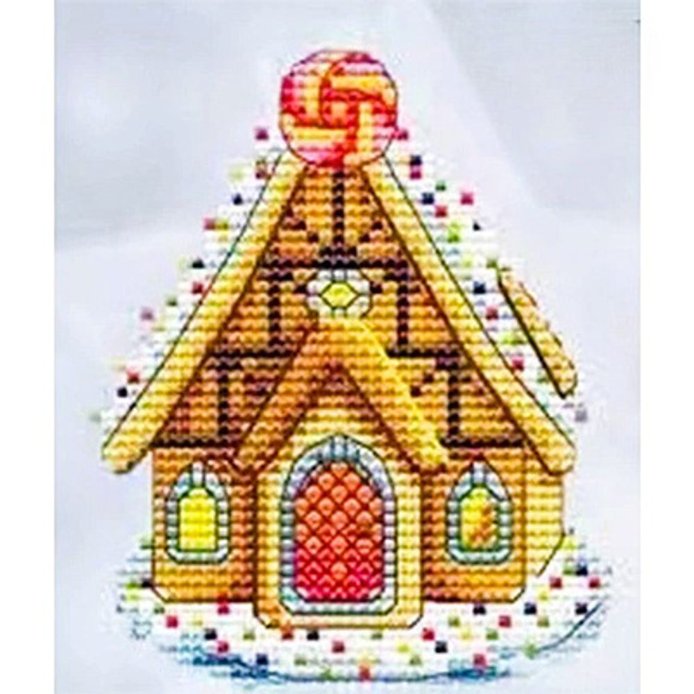 "Пряничный домик"-BXT018B(14) вышивка