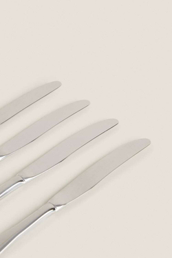 ZARA HOME КЛАССИЧЕСКИЙ НАБОР НОЖЕЙ ИЗ 4 ПРЕДМЕТОВ, СТАЛЬНОЙ