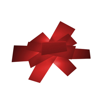 Wall design lamp  Big Bang by Foscarini (Red)