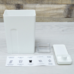 Контейнер для стирального порошка 1л "Eline" (с набором стикеров)