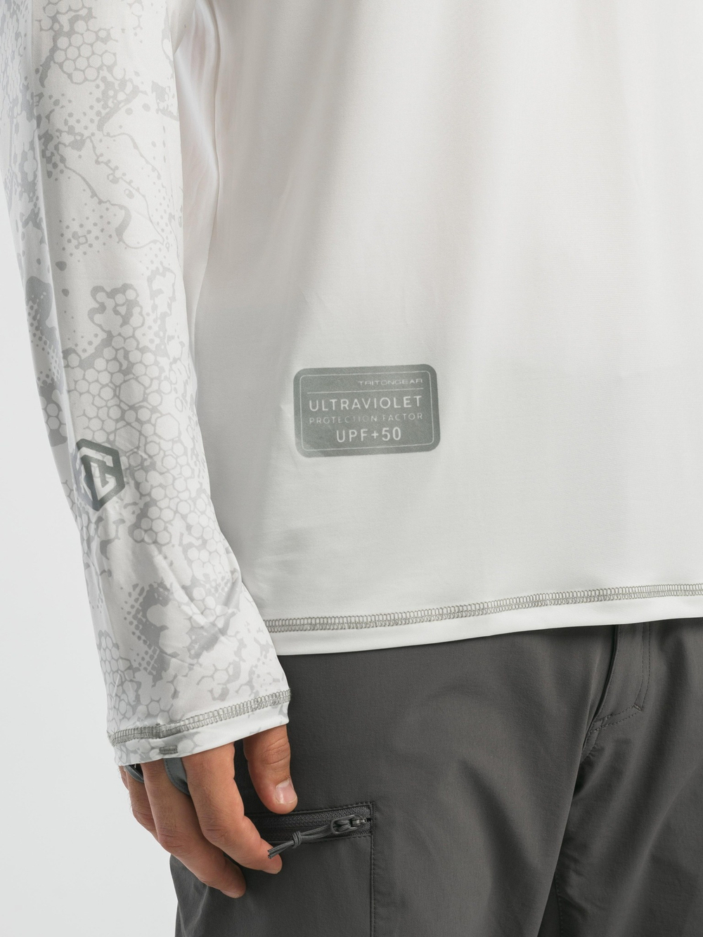 Джерси TritonGear (InterLock), White Print/Белый