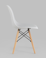 Стул Eames Style DSW светло-серый x4 (разборный каркас)