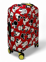 Чехол на чемодан 20", цвет красный/разноцветный, Микки