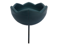 Садовый цветник Гейзер-1 с вазоном 500, цвет зеленый, высота 750