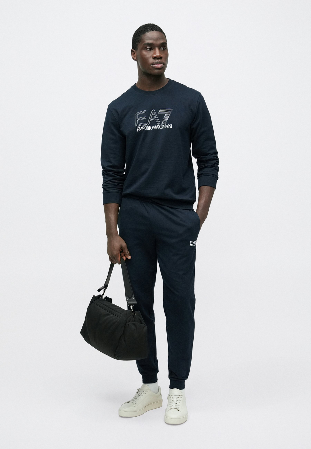 EA7 Emporio Armani UNISEX - Толстовка - Синий