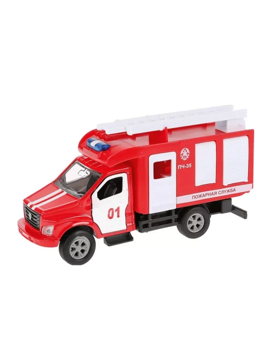 Машинка детская металлическая Газон Next Пожарная 14,5 см