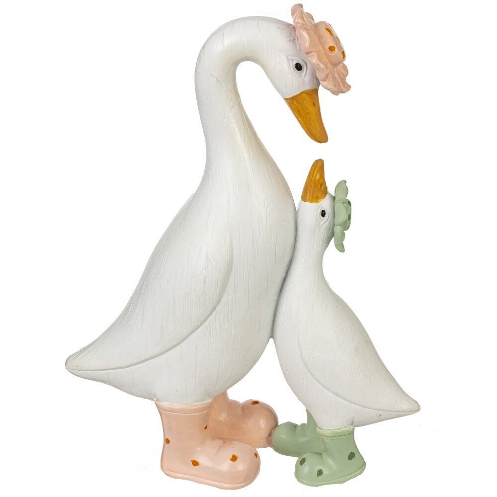 GAEM Фигурка декоративная "Гуси", L6 W15 H20 см