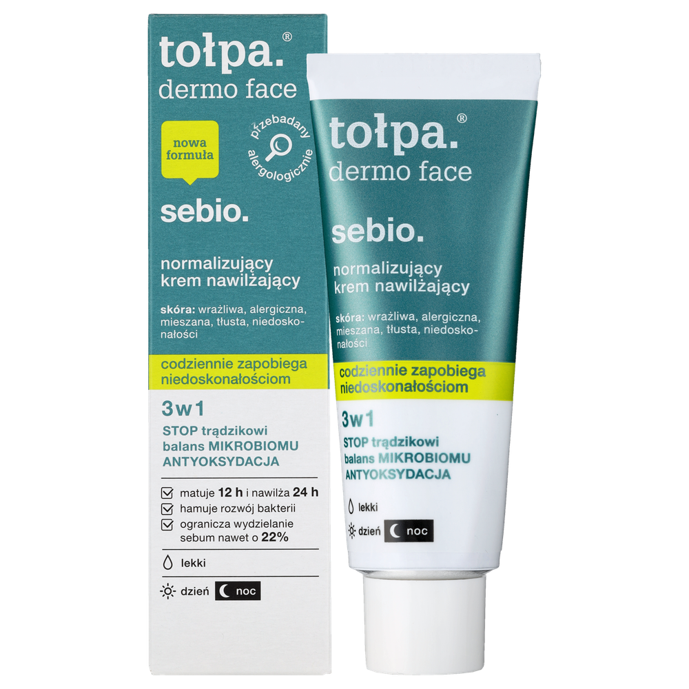 TOLPA SEBIO ЭНЗИМНЫЙ КРЕМ ПРОТИВ ЧЁРНЫХ ТОЧЕК, 40 мл