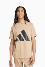 Футболка adidas Essentials Big Logo - бежевый