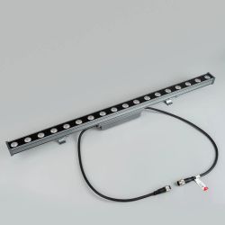 Линейный прожектор AR-LINE-760-18W Warm3000 (GR, 30 deg, 230V) (Arlight, IP65 Металл, 3 года) 045372