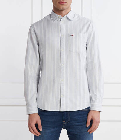 Рубашка Tommy Jeans - голубой(DM0DM18336)