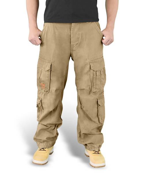 Штаны Surplus Airborne Vintage (бежевые - beige)