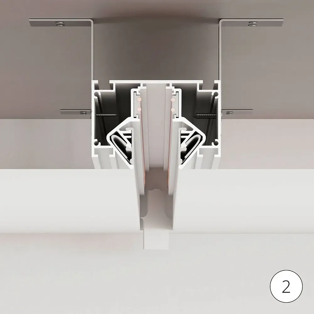 Магнитный шинопровод под натяжной потолок Arte Lamp