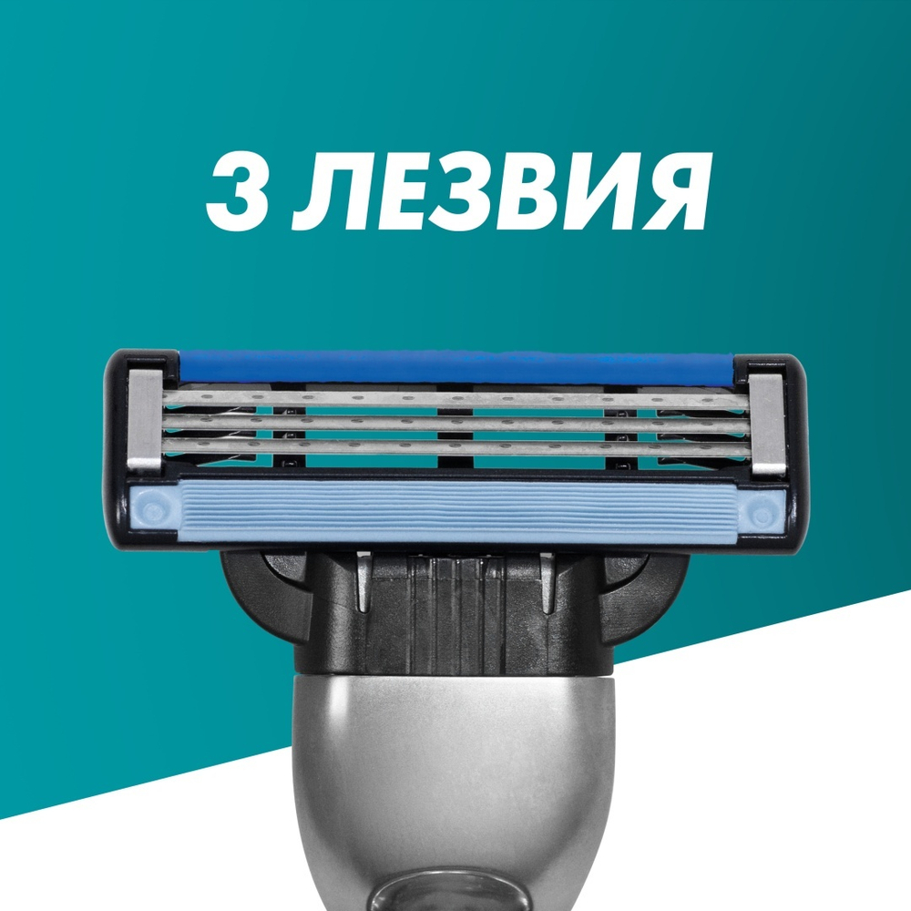 Cменные кассеты для бритья Gillette Mach3, 6 шт