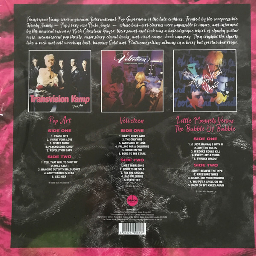 Transvision Vamp / I Want Your Love (Coloured Vinyl)(3LP)