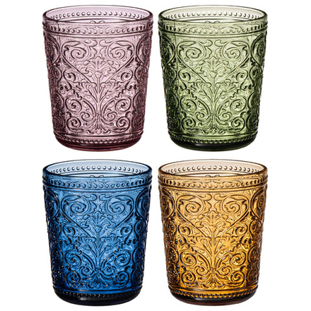 НАБОР СТАКАНОВ "VINTAGE" COLORS, 4 ШТ/320 МЛ