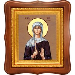 Мария Дмитриевская святая мученица. Икона на холсте.