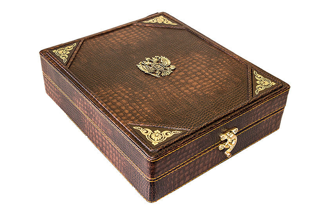 Книга в подарочном коробе «Великие люди России»