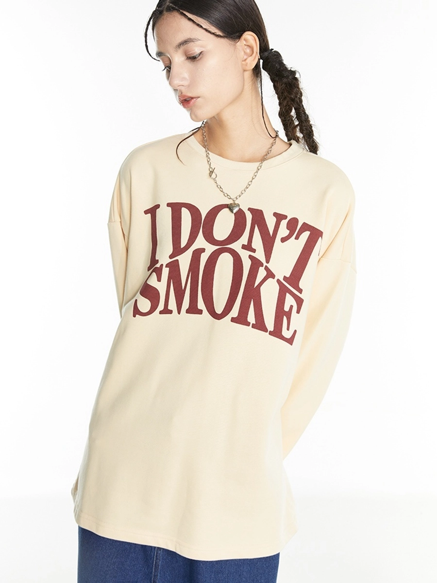 Свитшот DONSMOKE "Basic Logo" Oversized Sweatshirt